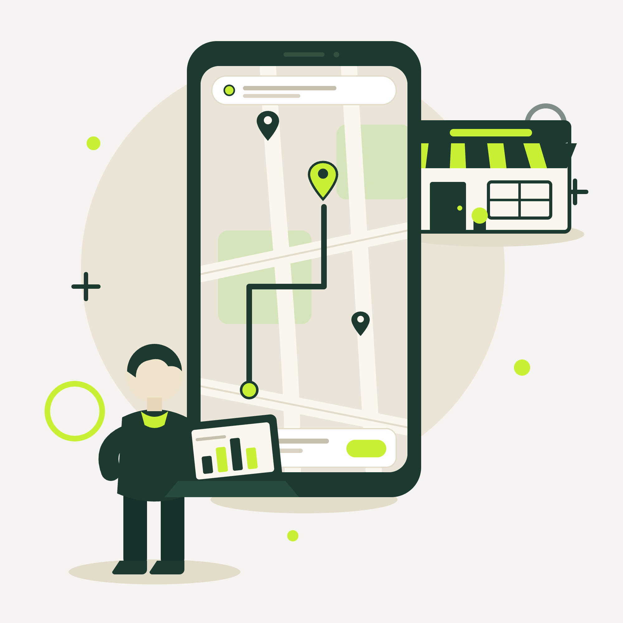 SEO Local ilustración